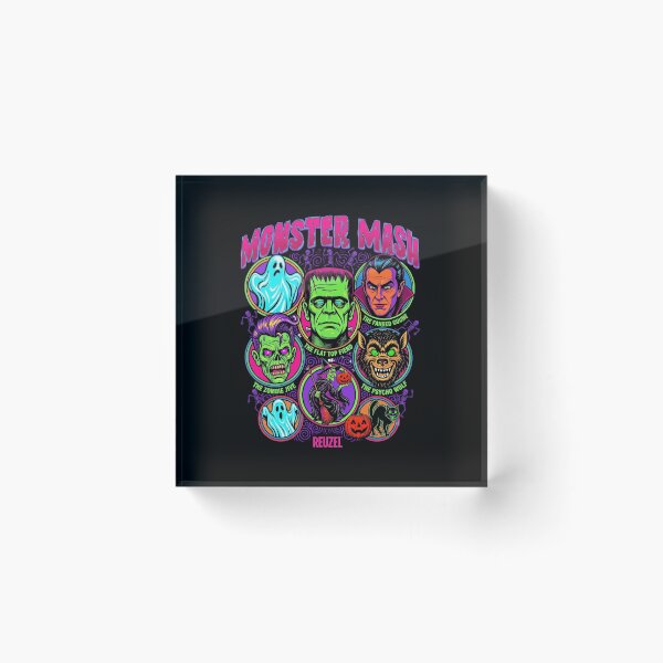 Item preview, Monster Mash Retro Halloween designed and sold by pipiapett.