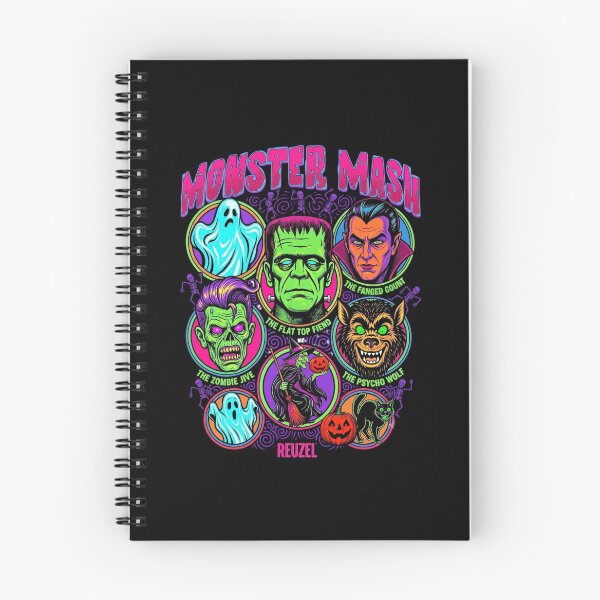 Item preview, Monster Mash Retro Halloween designed and sold by pipiapett.