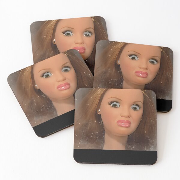 Item preview, Funny Doll face Meme designed and sold by dashiellstorm.