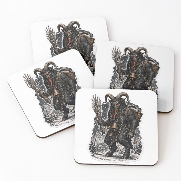 Item preview, Krampus Alpine Folk Horror with Birch Switch Bells and Iron Chains designed and sold by StickyGuys.