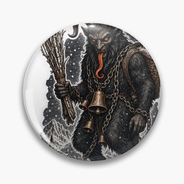 Item preview, Krampus Alpine Folk Horror with Birch Switch Bells and Iron Chains designed and sold by StickyGuys.