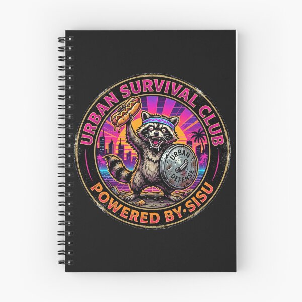 Item preview, Jimothy Raccoon - Urban Survival Sisu Club designed and sold by SisuPrintsCo.