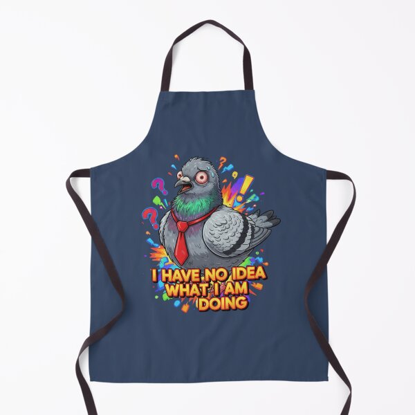 Item preview, Funny Pigeon Meme I Have No Idea What I Am Doing designed and sold by Golden_Pixel_Paper.