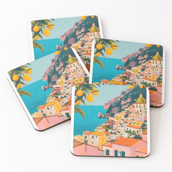 Item preview, Amalfi Coast Italy City Travel Souvenir designed and sold by FaizArtShop.