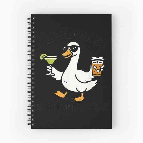 Item preview, Auntie Goose Is On The Loose Funny Aunt Vacation Humor designed and sold by Hugosploosh.