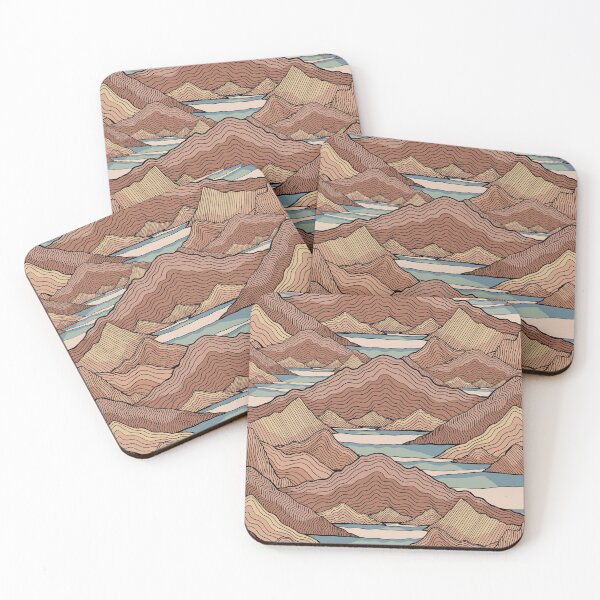 Item preview, Mountain ocean designed and sold by Swadeillustrations.