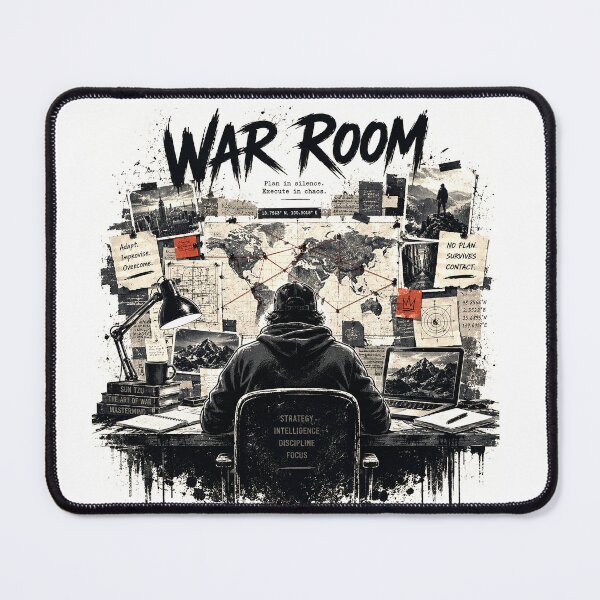 Item preview, War Room Strategy Intelligence Tactical Command Center Poster designed and sold by Abidel.