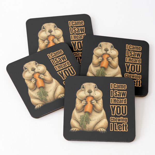 Item preview, I Came I Saw I Heard You Chewing I Left designed and sold by tellia-kallisto.
