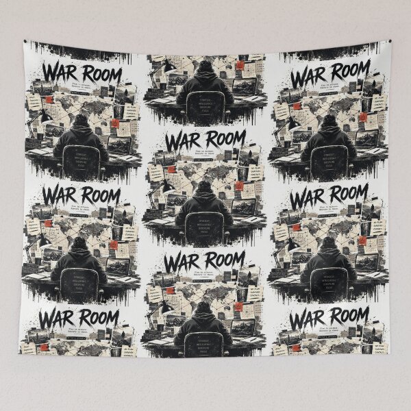Item preview, War Room Strategy Intelligence Tactical Command Center Poster designed and sold by Abidel.