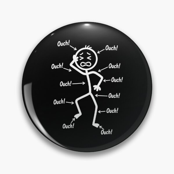Item preview, Ouch! Relatable Pain Discomfort Aches Patient designed and sold by Hugosploosh.