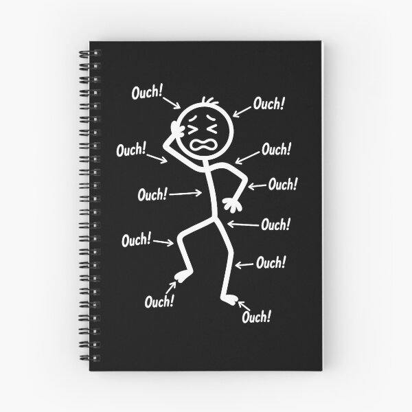 Item preview, Ouch! Relatable Pain Discomfort Aches Patient designed and sold by Hugosploosh.