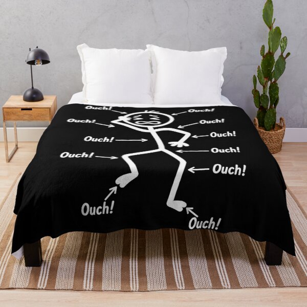 Item preview, Ouch! Relatable Pain Discomfort Aches Patient designed and sold by Hugosploosh.