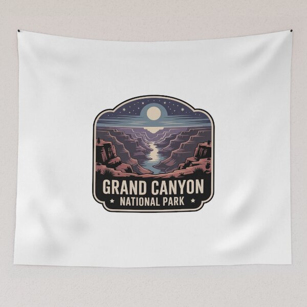 Item preview, Grand Canyon National Park Vintage Travel Badge designed and sold by Teelogic.