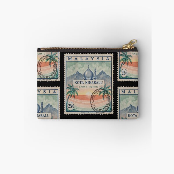 Item preview, Kota Kinabalu Malaysia Floating Mosque Sunset Stamp Sticker designed and sold by stickercuffs.