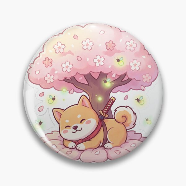 Item preview, Cute Shiba Inu Samurai designed and sold by SutekiArt.