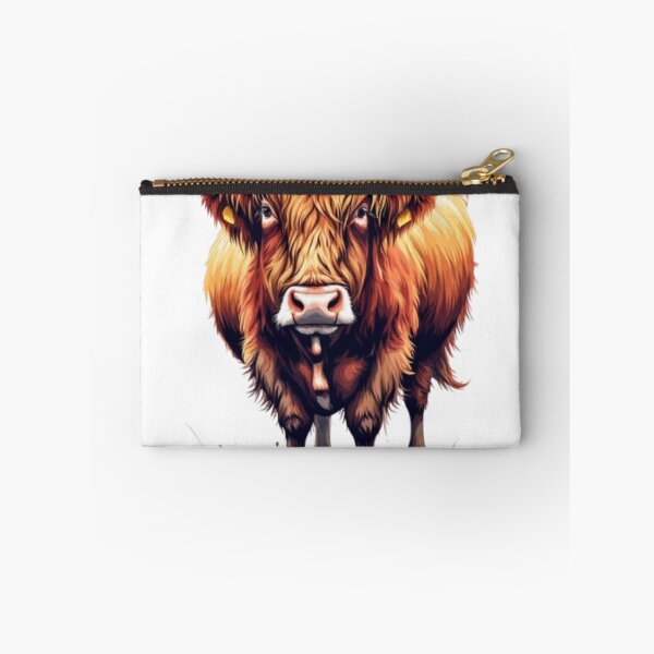 Item preview, Red Highland Bull Illustration designed and sold by KAVRAO.