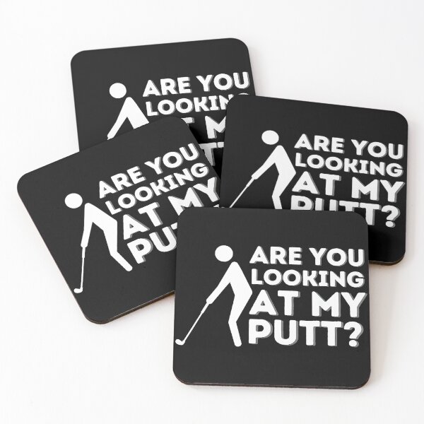 Item preview, Are You Looking At My Putt? Funny Golf Player Humor Golfer Gift designed and sold by Hugosploosh.