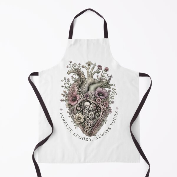 Item preview, Forever Spooky Always Yours Anatomical Heart Skeleton Halloween designed and sold by Sovereign Supply Co..