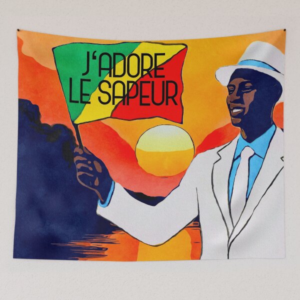 Item preview, I love the Sapeur (J’adore Le Sapeur) designed and sold by asanaworld.