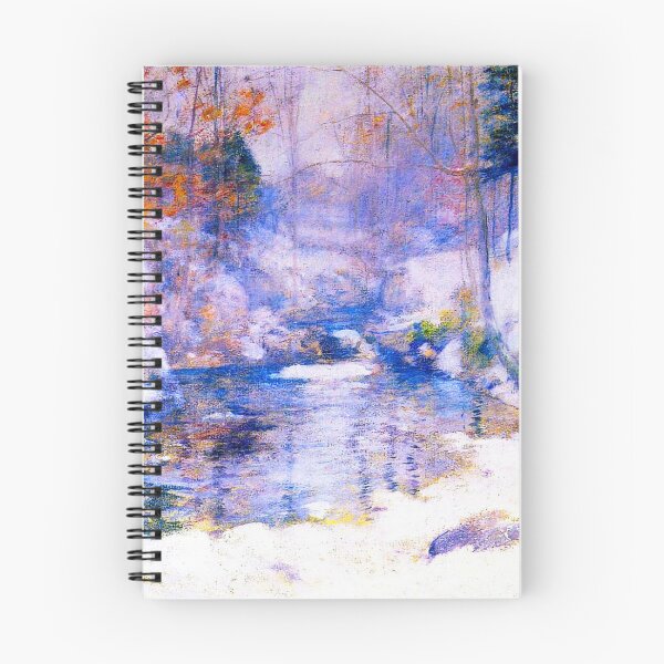 Item preview, Quiet Waters - Winter Harmony by John Henry Twachtman (c.1890-1900) designed and sold by The Quiet  Form.