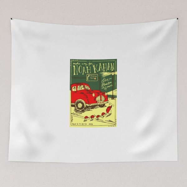 Item preview, Noah Kahan Boston Fenway Park July 2026 Poster  designed and sold by Linhvocraig.