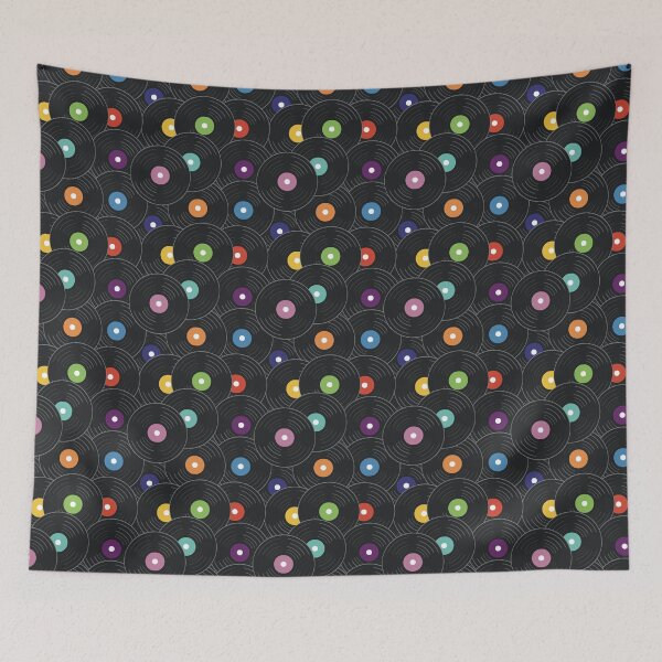 Item preview, Vinyl  Record Pattern designed and sold by EllenorMererid.