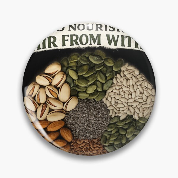 Item preview, 5 Soaked Seeds for Healthy Hair designed and sold by Saeed  Ahmad.