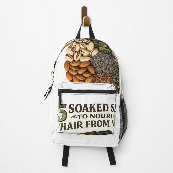 Item preview, 5 Soaked Seeds for Healthy Hair designed and sold by Saeed Ahmad.