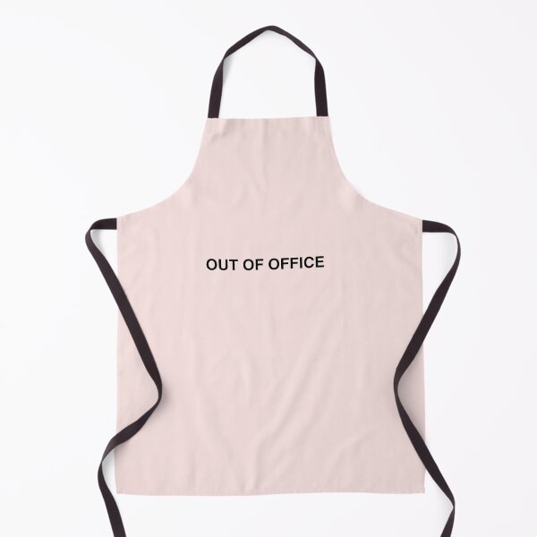 Item preview, Out Of Office Black Typography Minimalist Design for Work Life Balance designed and sold by KleanGirlAesthetics.