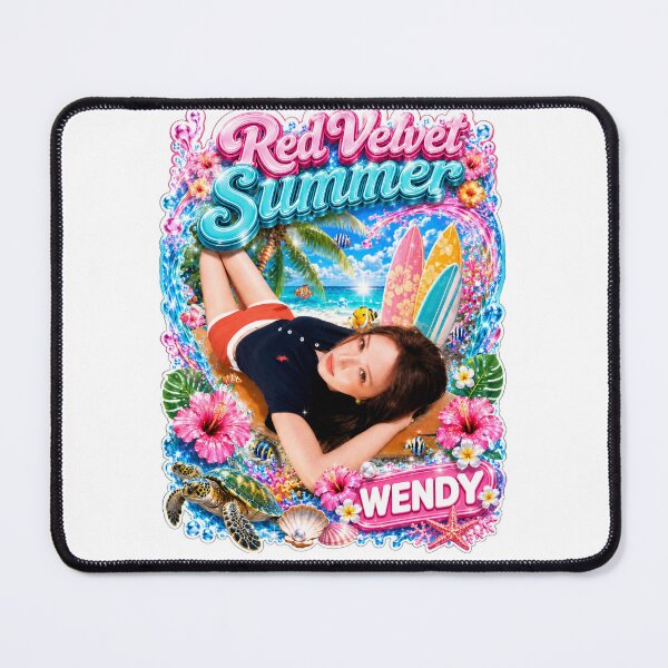Item preview, Red Velvet Wendy Velvet Summer vintage beach outfit visual designed and sold by Valereekmerch.