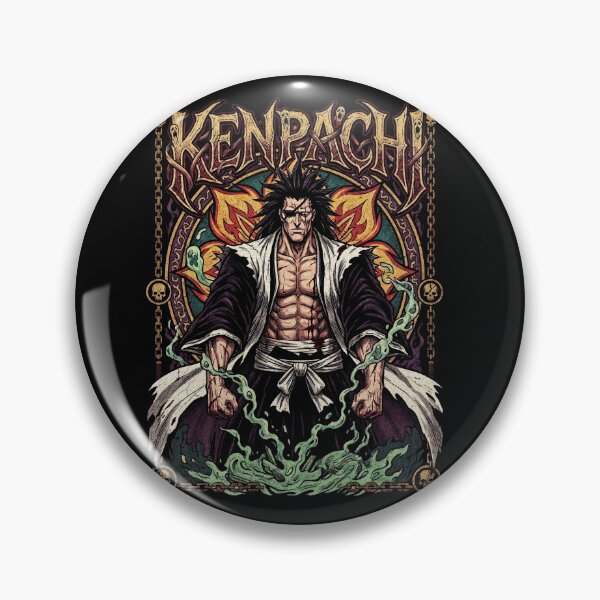 Item preview, Kenpachi Vintage designed and sold by MadShroomPrints.