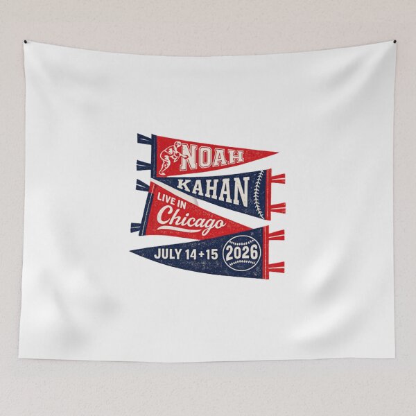 Item preview, Noah Kahan Wrigley Field Chicago July 2026 Concert Graphic designed and sold by Linhvocraig.