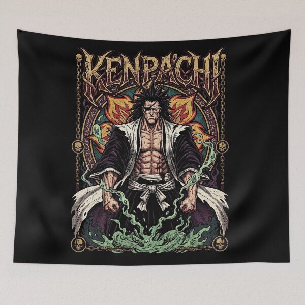 Item preview, Kenpachi Vintage designed and sold by MadShroomPrints.