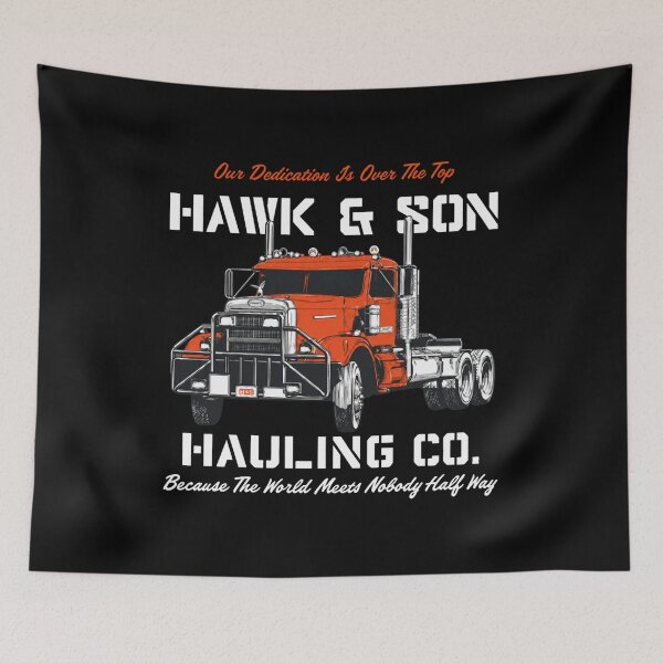 Item preview, hawk and son hauling company big rig pride designed and sold by PixelLoot.