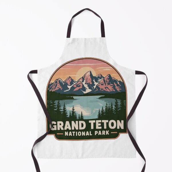 Item preview, Grand Teton National Park Vintage Travel Badge designed and sold by Teelogic.