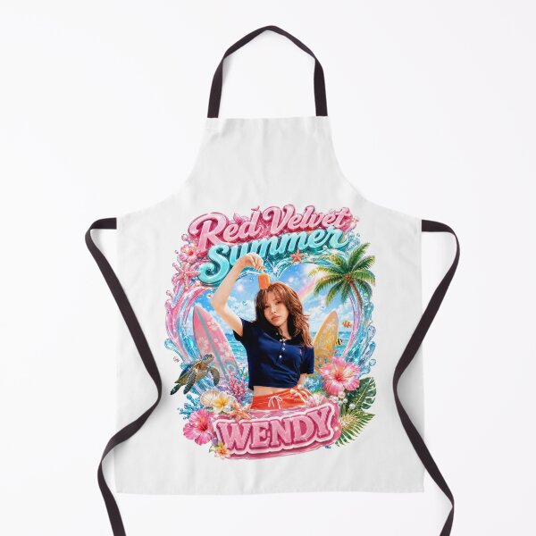 Item preview, Red Velvet Wendy Velvet Summer big wave surfboard poster designed and sold by Valereekmerch.
