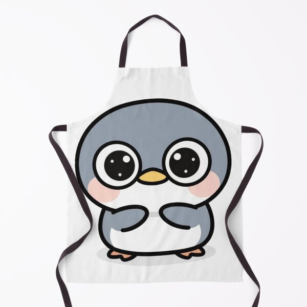 Item preview, Cute Shy Kawaii Penguin Cartoon | Adorable Pleading Penguin Sticker & Gift Design designed and sold by Rood Art Studio.