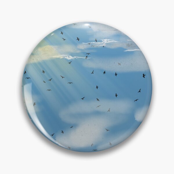 Item preview, Cloudy Blue Sunny Sky Filled With Birds designed and sold by CaribbeanClown.