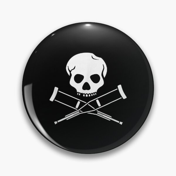 Item preview, jackass skulls and crutches logo for men women designed and sold by PixelLoot.