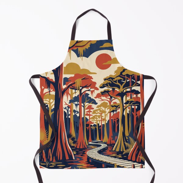 Item preview, Congaree National Park USA Travel Vintage designed and sold by RareDeerArt.