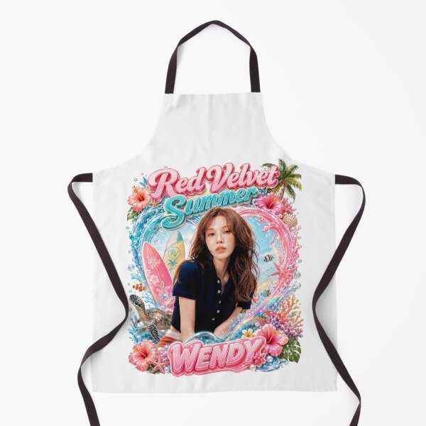 Item preview, Wendy Red Velvet Velvet Summer retro Hawaiian beach poster designed and sold by Valereekmerch.