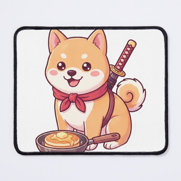 Item preview, Cute Shiba Inu Samurai designed and sold by SutekiArt.