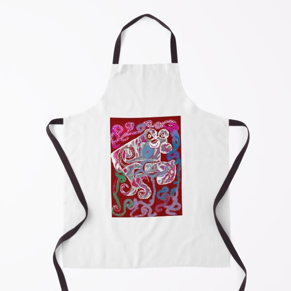 Item preview, Interesting abstract leopard/cat designed and sold by Aimzeescrazycreations.