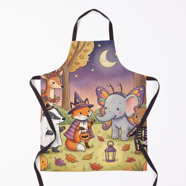 Item preview, Cute Halloween Wild Animal Costume Party designed and sold by Softie Sticker Studio.