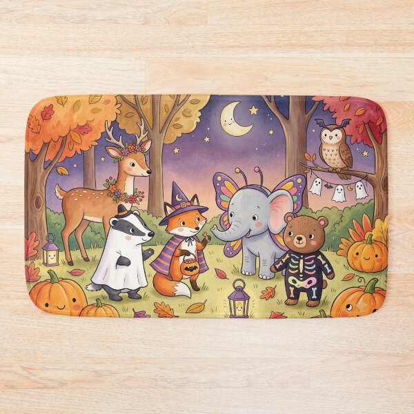 Item preview, Cute Halloween Wild Animal Costume Party designed and sold by Softie Sticker Studio.