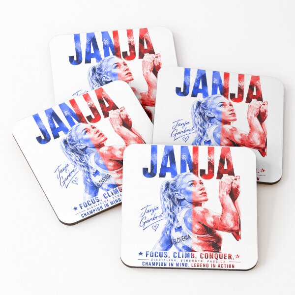 Item preview, Janja Focus Climb Conquer Blue&Red Edition designed and sold by KLERIKSTORE.