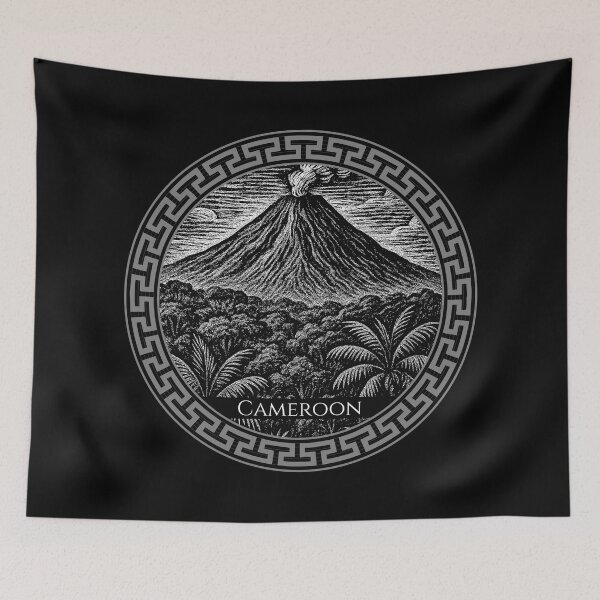 Item preview, Cameroon Vintage Woodcut Art designed and sold by Thistle-TShop.