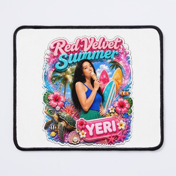 Item preview, Yeri Red Velvet Velvet Summer tropical surf girl visual art designed and sold by Valereekmerch.
