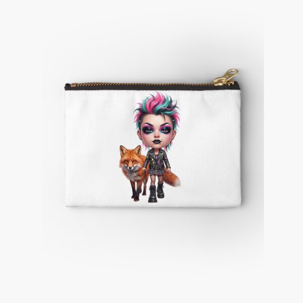Item preview, Punk Girl and the Fox designed and sold by PP&RAINBOW SHOP.