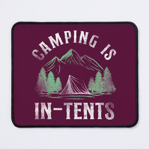 Item preview, Camping Mountains Nature Adventure Design designed and sold by MarquezoqdTees.